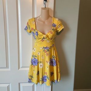 Floral spring dress